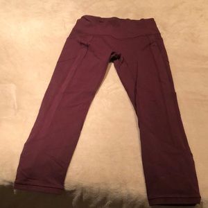 Lululemon SZ 8 All the Right Places Crop